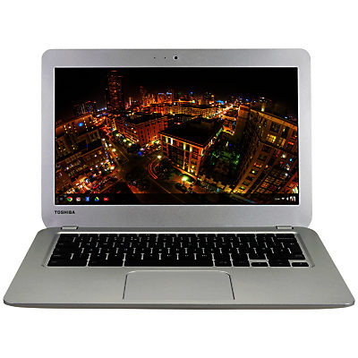 Toshiba CB30-B-104 Chromebook, Intel Celeron, 4GB RAM, 16GB SSD, 13.3 , Full HD, Silver